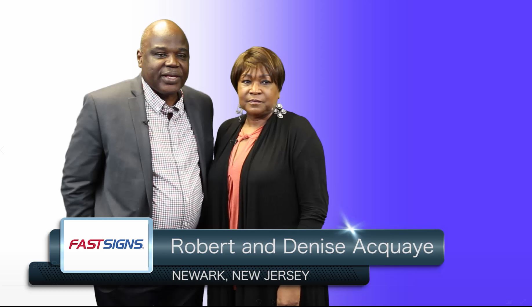 Franchise Owners - Robert & Denise Acquaye