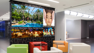 Hotel Video-wall ViewSonic Photo