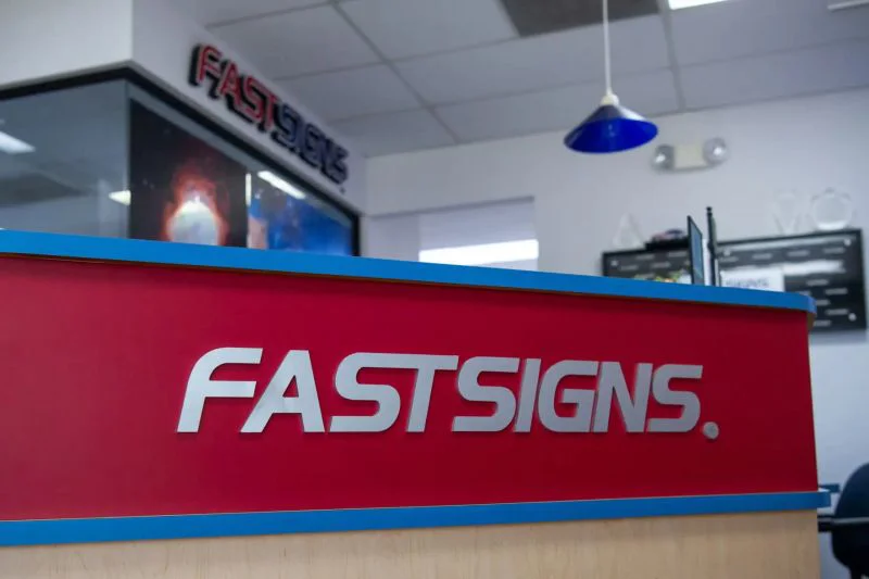 Inside the FASTSIGNS Bryan College Station