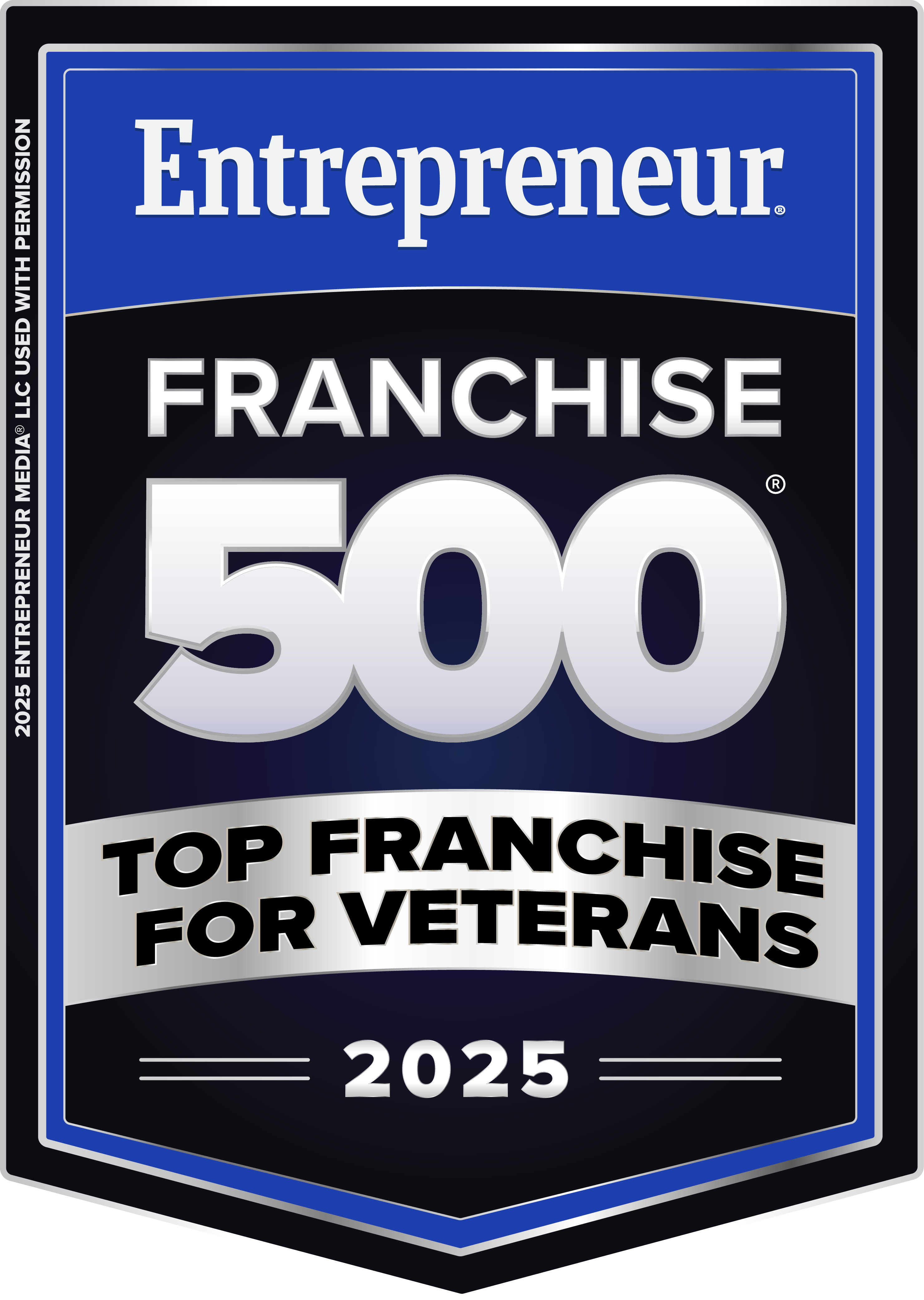 Entrepreneur Top Franchise for Veterans 2025